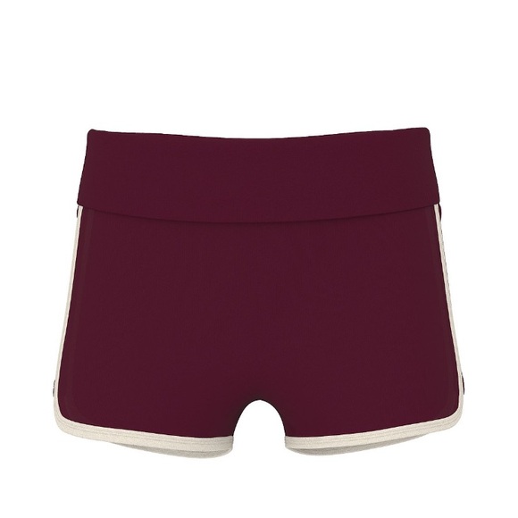 🔥VS Pink Ivy Terry cotton foldover waist shorts sz XL NWT - Picture 4 of 6